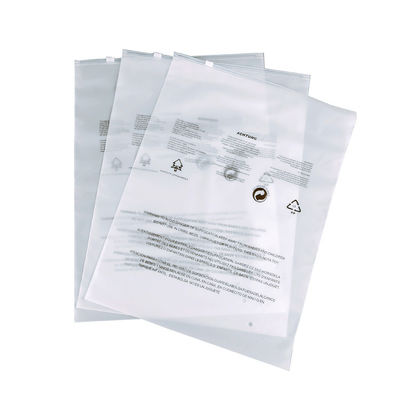 qualidade  Recyclable Whole Zip Lock Custom Bags , With Logo Clothing PE Packaging Bag Printed Plastic T Shirt Poly Bag fábrica