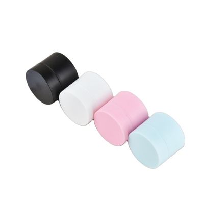 qualidade  Viable Manufacturer Wholesale Plastic Double Walled Cosmetic Facial Gel Cream Jar Container With Wide Mouth fábrica