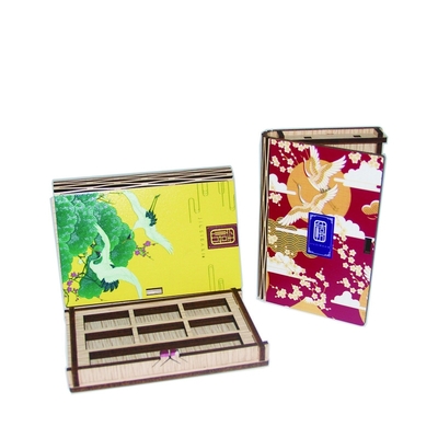 6 Colors Custom Makeup Eco-Friendly Empty Wooden Eyeshadow Palette Bamboo Cosmetic Packaging Case With Mirror